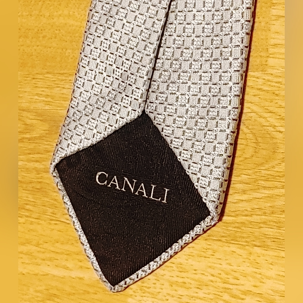 Canali Italian made Silk tie